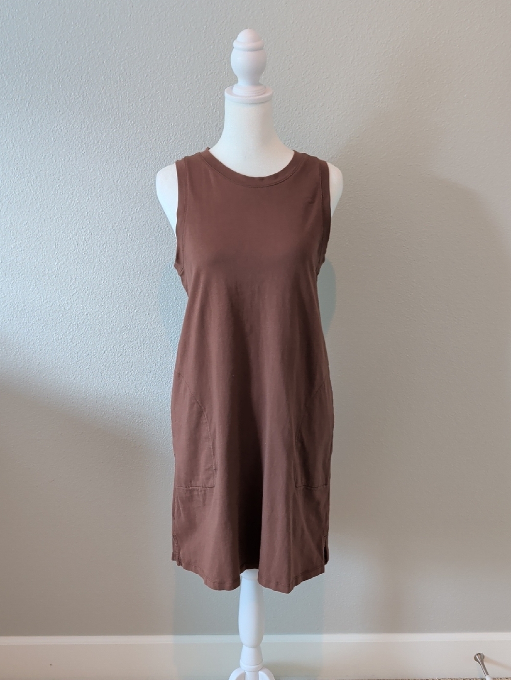 Comfy Sleeveless T-shirt Dress